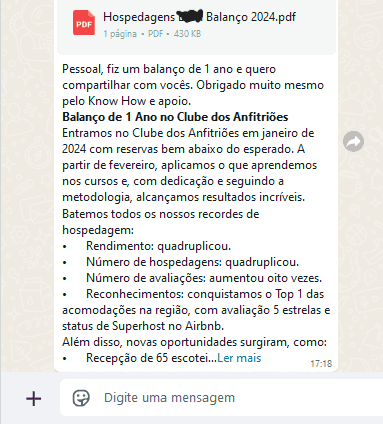 Balanço de um ano com o faturamento quadruplicado