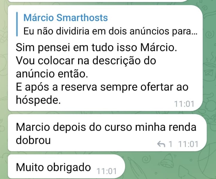 Aluna: depois do método a renda dobrou